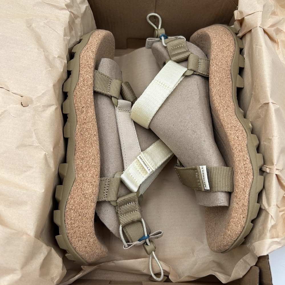 Merrell Womens Speed Fusion Sport Sandals Size 7 Bronze Hiking Outdoor Trail - Picture 3 of 13